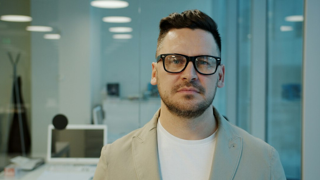 confident manager portrait